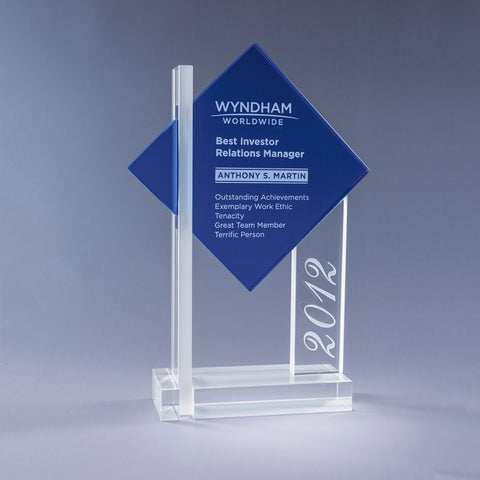 Blue Ultra Crystal Award