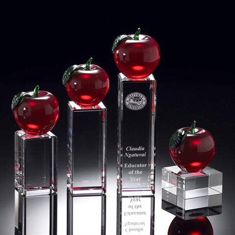 Educators Merit Crystal Apple Award