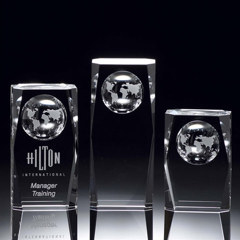 Crystal Globe Column Award