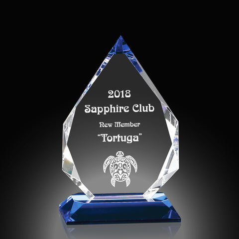 Azure Triumph Crystal Award