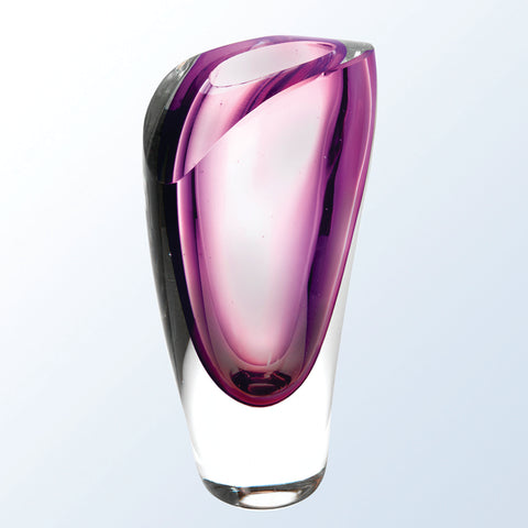 Purple Lush Crystal Vase