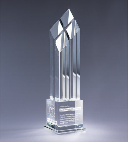 Rhombus IV Crystal Award