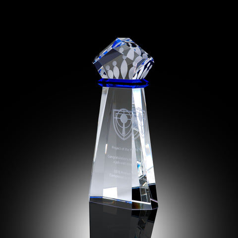 Crown Achievement Elite Crystal Award