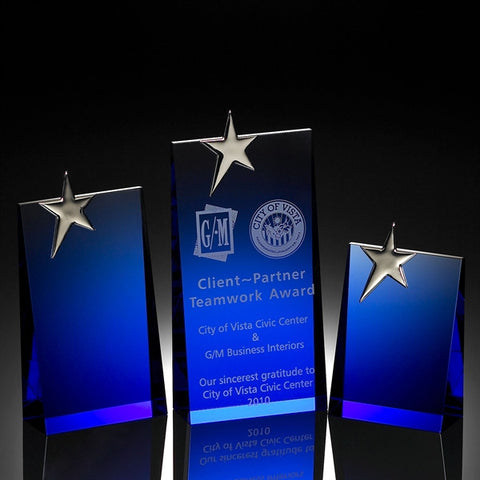 Blue Wedge Star Award