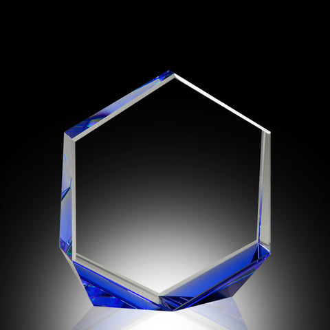 Blue Bromium Crystal Award