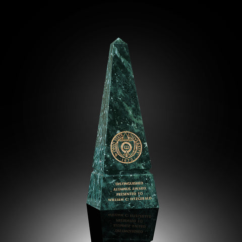 Green Marble Obelisk Award