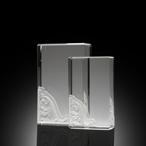 Corinthian Block Elite Crystal Award