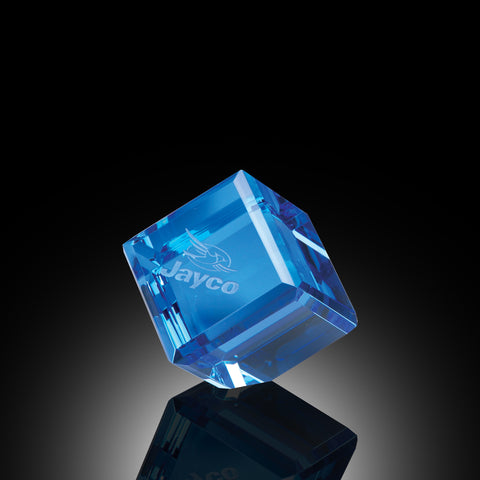 Blue Director's Crystal Cube